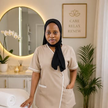 Aisha, Kenyan nanny, in Riyadh