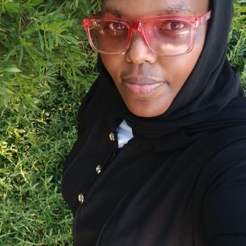 Rosaline , Kenyan elder-care worker, in Jeddah