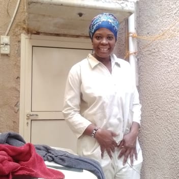 Laura, Kenyan nanny, in Saudi Arabia