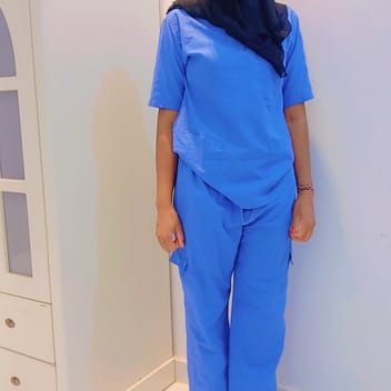 Gentrine , Kenyan elder-care worker, in Riyadh