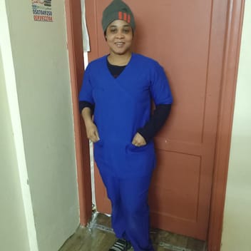 Comfort, Ghanaian maid, in Riyadh