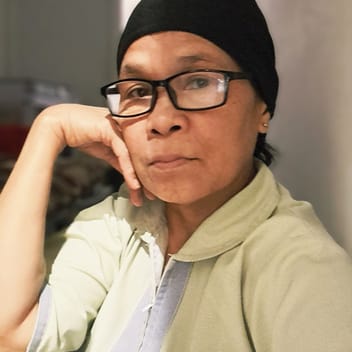 Nilda, Filipino elder-care worker, in Jeddah