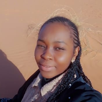 Olasupo , Nigerian elder-care worker, in Riyadh