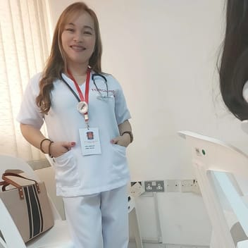 Fibbie, Filipino nanny, in Dubai