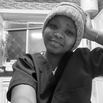 Sandrah, Kenyan nanny, in Riyadh