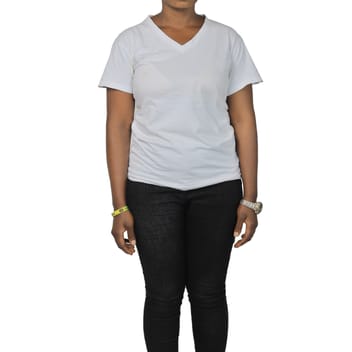 Bridget , Ugandan nanny, in Riyadh