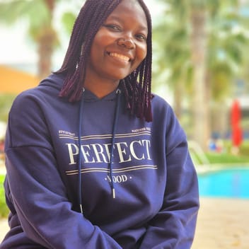 Stella , Ugandan nanny, in Abu Dhabi