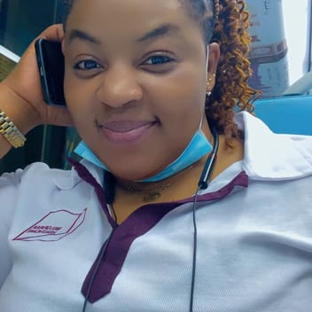 Juvither , Cameroonian nanny, in Saudi Arabia