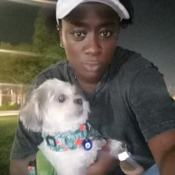 Esther, Kenyan nanny, in Abu Dhabi