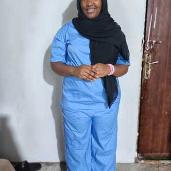 Caroline, Kenyan maid, in Riyadh