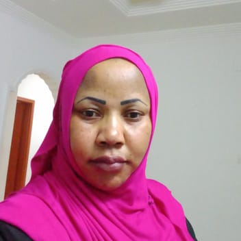 Zenah, Kenyan nanny, in Saudi Arabia