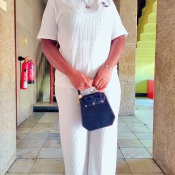 Jalia, Ugandan nanny, in Abu Dhabi