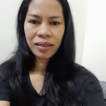 April, Filipino elder-care worker, in Dubai