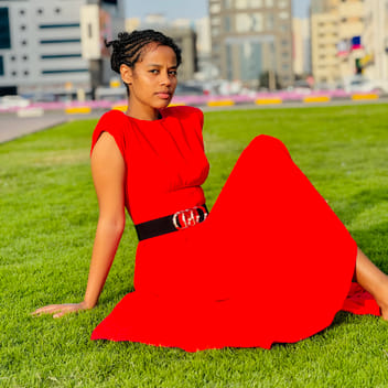 Hana , Ethiopian nanny, in Dubai