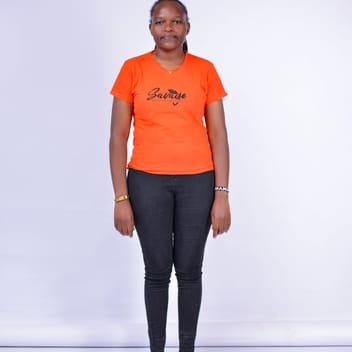 Fridah , Kenyan elder-care worker, in Qatar