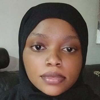 Irakoze , Burundian elder-care worker, in Riyadh