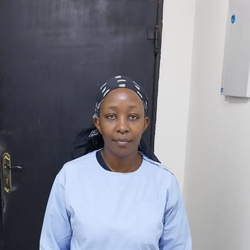 Maya, Kenyan nanny, in Riyadh