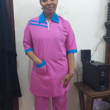 Joyce, Kenyan nanny, in Riyadh