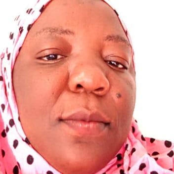 Dama , Kenyan elder-care worker, in Madinah