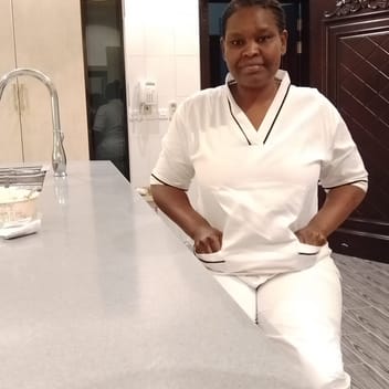 Mercy , Kenyan nanny, in Saudi Arabia