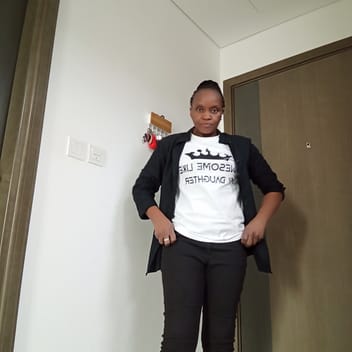 Jackline, Kenyan nanny, in Dubai