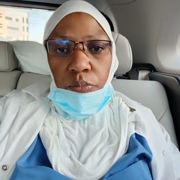 Phyllis, Kenyan elder-care worker, in Riyadh