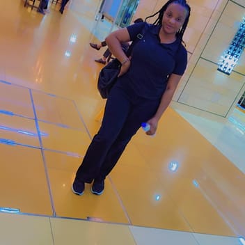 Mercy , Kenyan nanny, in Dubai