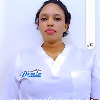 Virginia , Kenyan elder-care worker, in Riyadh