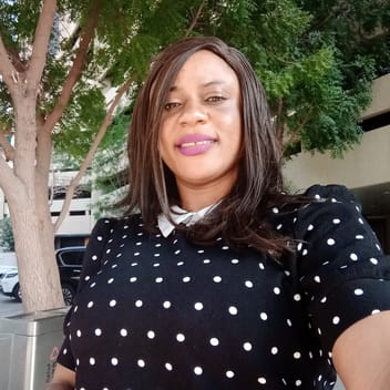 Honorine , Cameroonian nanny, in Saudi Arabia