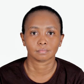 Sylvie , Kenyan elder-care worker, in Qatar
