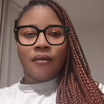 Serah , Nigerian elder-care worker, in Dammam