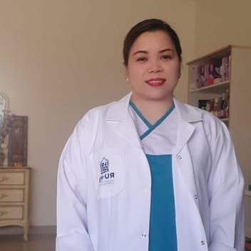 Beverly , Filipino elder-care worker, in Khobar