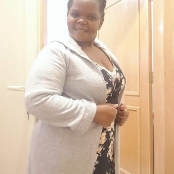 Hellen , Kenyan elder-care worker, in Saudi Arabia