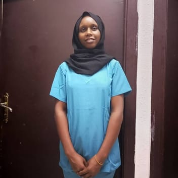 Khadija, Kenyan nanny, in Riyadh