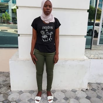 sham, Ugandan nanny, in Dubai