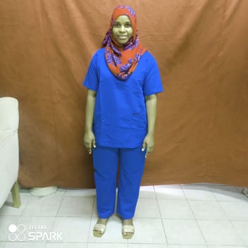 Fatuma, Kenyan nanny, in Riyadh