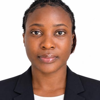 Zainabu, Ghanaian elder-care worker, in Dubai