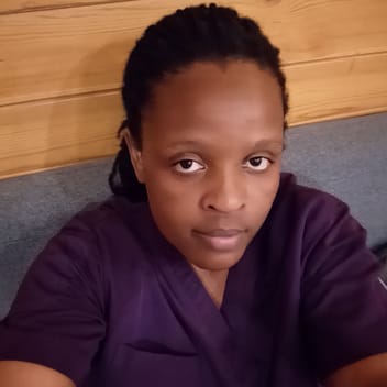 Rahab, Kenyan elder-care worker, in Saudi Arabia