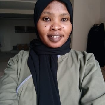 Regina , Kenyan elder-care worker, in Riyadh