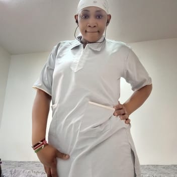 Esther , Kenyan maid, in Dammam