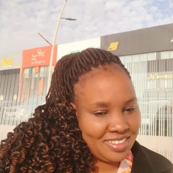 Gladys , Kenyan nanny, in Riyadh
