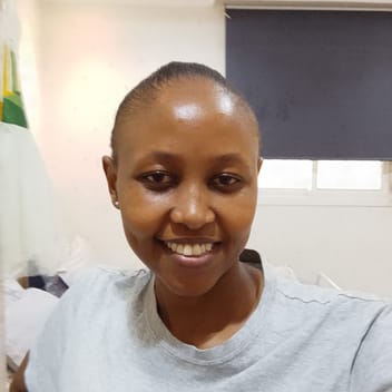 Elizabeth , Kenyan nanny, in Riyadh