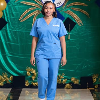 Teresia, Kenyan nanny, in Riyadh