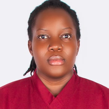 Celestine ezina, Kenyan elder-care worker, in Riyadh