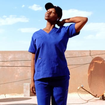 Lucy, Kenyan maid, in Riyadh
