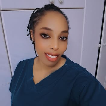 Maria , Kenyan nanny, in Riyadh