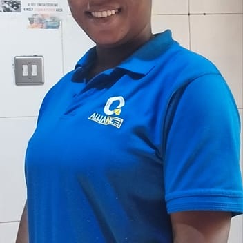 Dorcus, Ugandan nanny, in Dubai