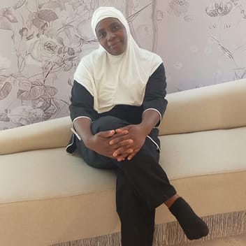 Caroline, Kenyan maid, in Jeddah