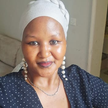 Jane , Kenyan nanny, in Riyadh
