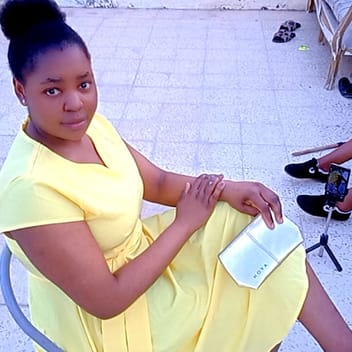Sylvia , Kenyan elder-care worker, in Riyadh